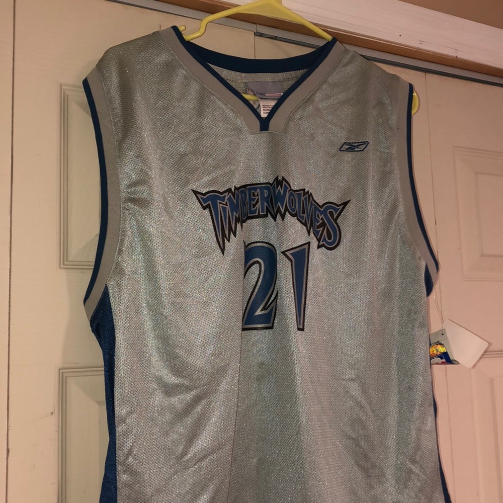 New Garnett jersey